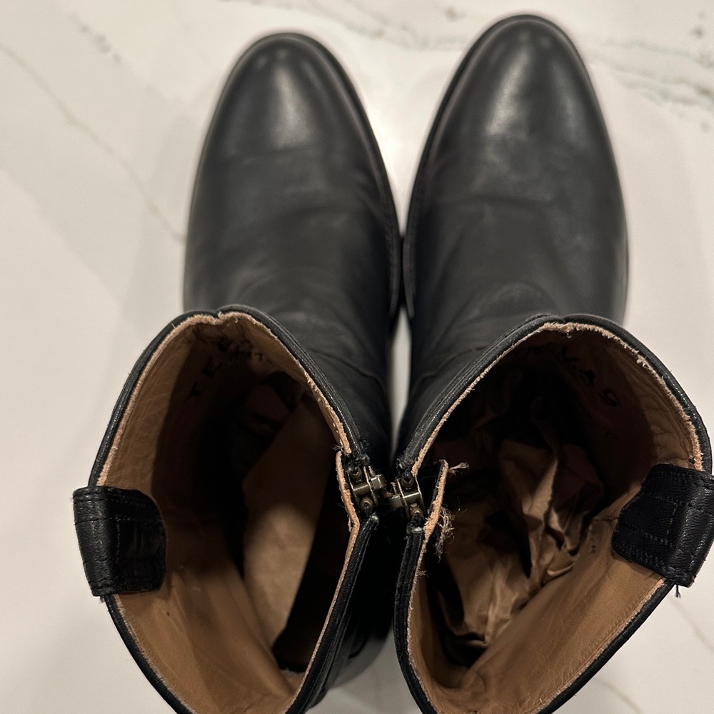 Tecovas The Dean. Black Cowboy Boots - Picture 9 of 9